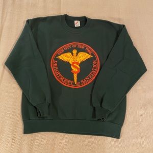 Vintage 80’s City Of New York Dept Of Sanitation Sweatshirt